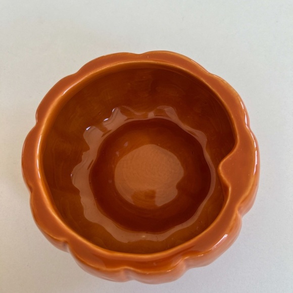 Threshold Ceramic Pumpkin Bowl with lid - Picture 3 of 4